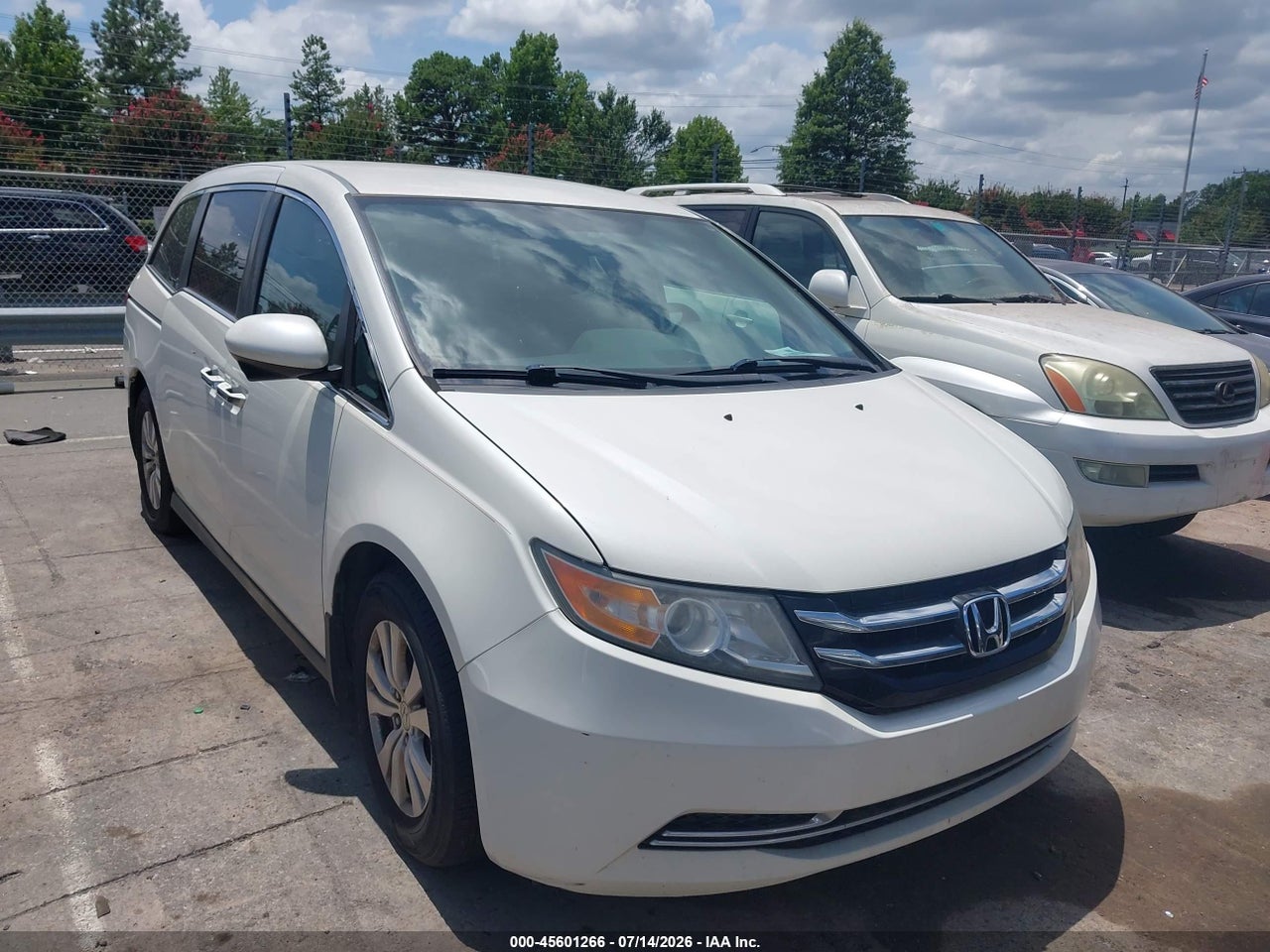 5FNRL5H48GB****** · 2016 HONDA ODYSSEY EX