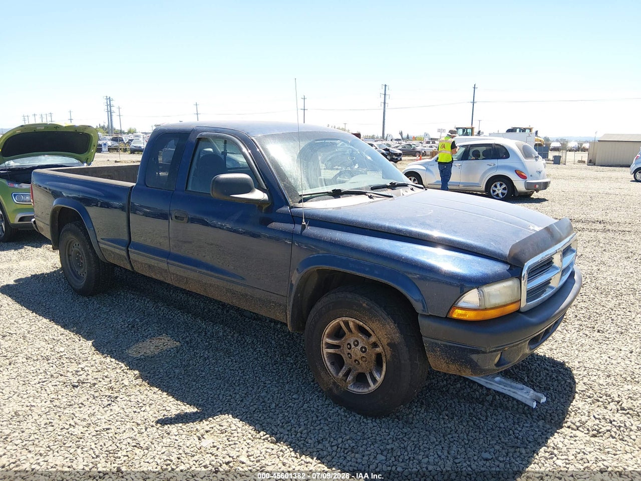 1D7GL32N54S****** · 2004 DODGE DAKOTA SPORT