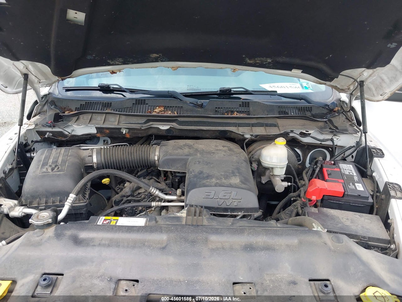 1C6RR7KG6GS****** · 2016 RAM 1500 TRADESMAN · 10/11