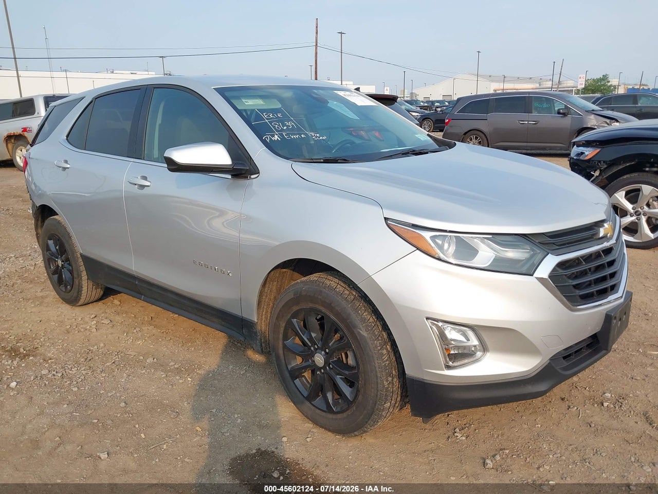 3GNAXUEVXLL****** · 2020 CHEVROLET EQUINOX AWD LT 1.5L TURBO