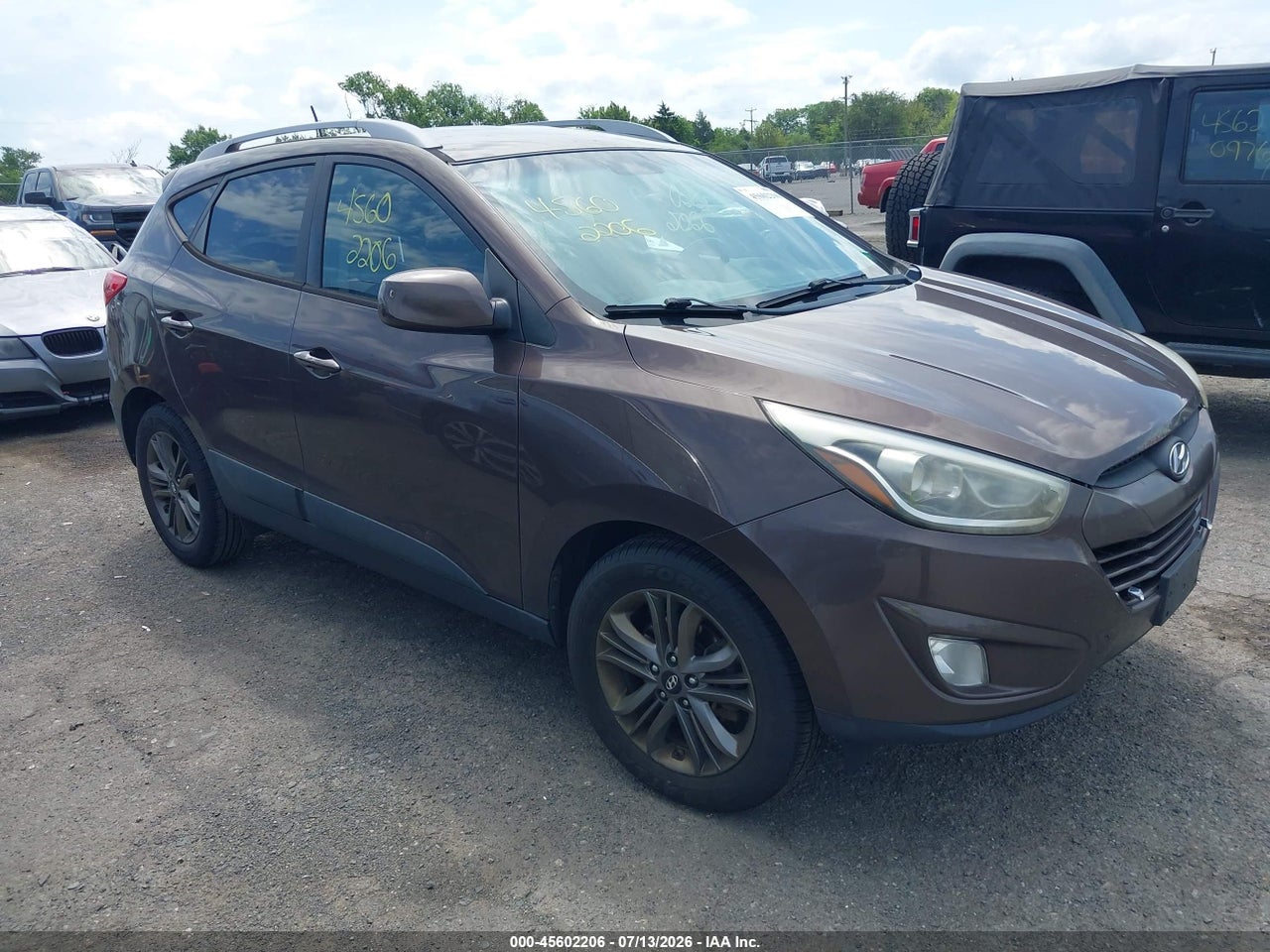 KM8JU3AG8EU****** · 2014 HYUNDAI TUCSON SE