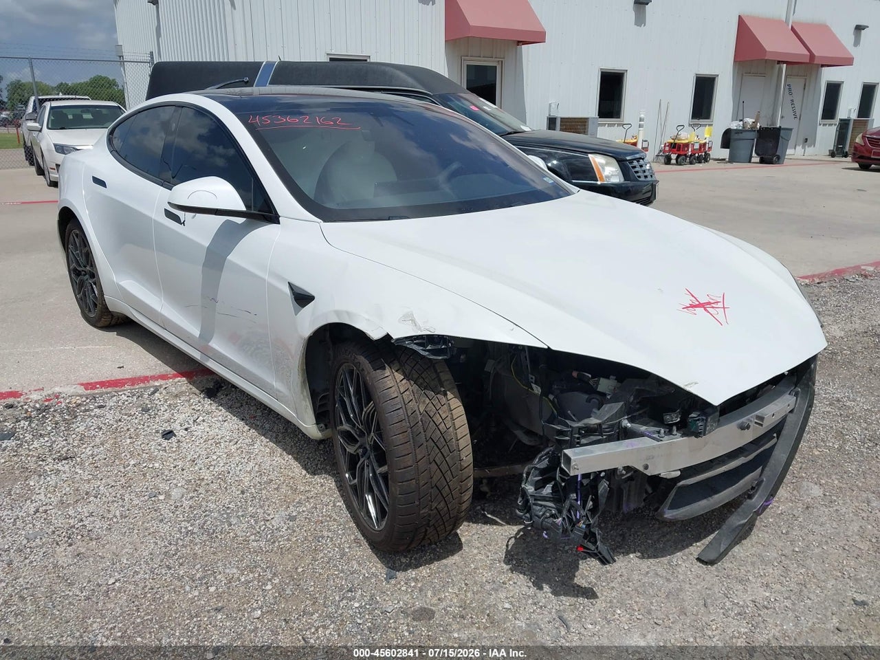 5YJSA1E61MF****** · 2021 TESLA MODEL S PLAID TRI MOTOR ALL-WHEEL DRIVE