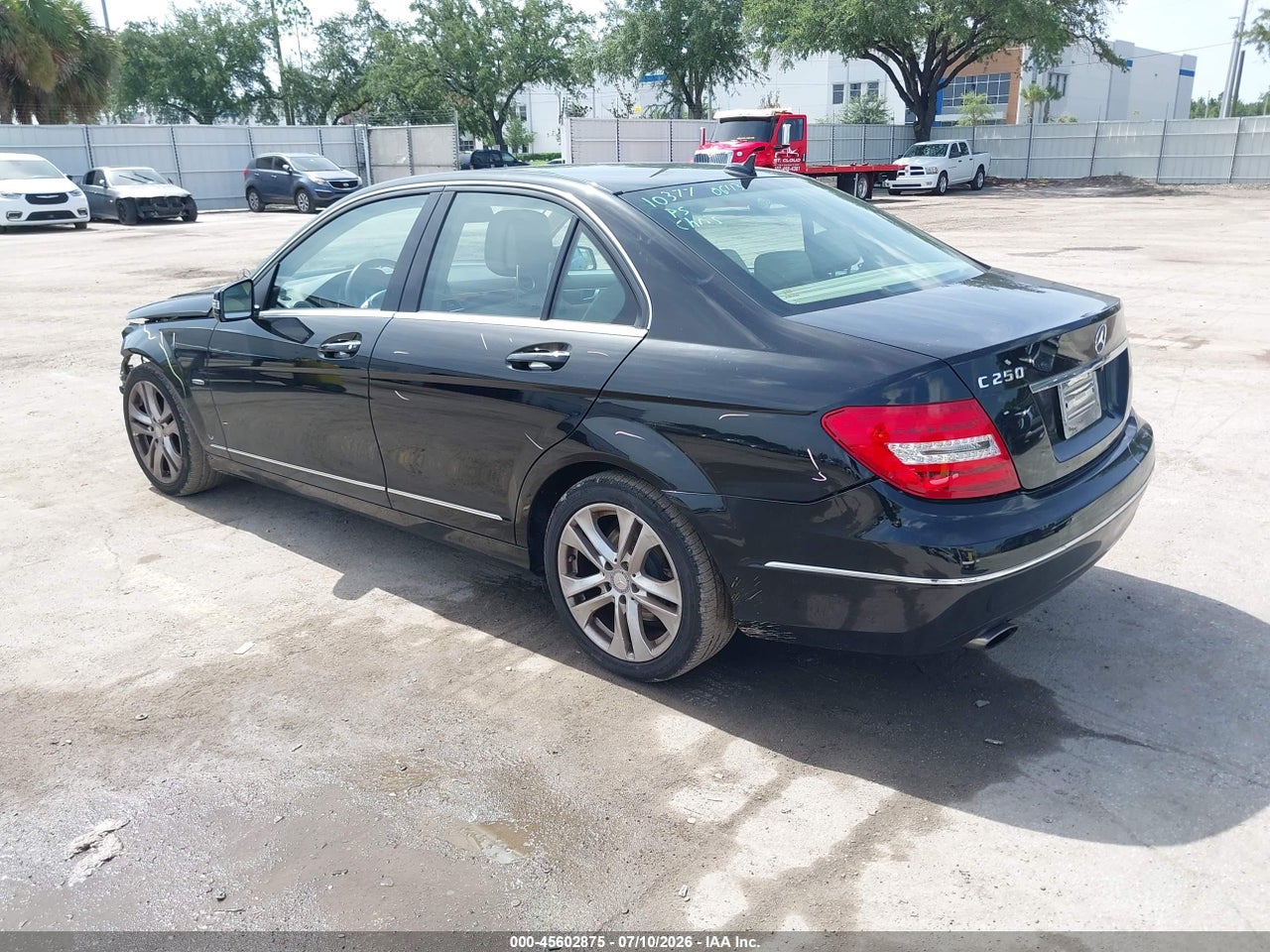 2012 MERCEDES-BENZ C 250 LUXURY · 3/10