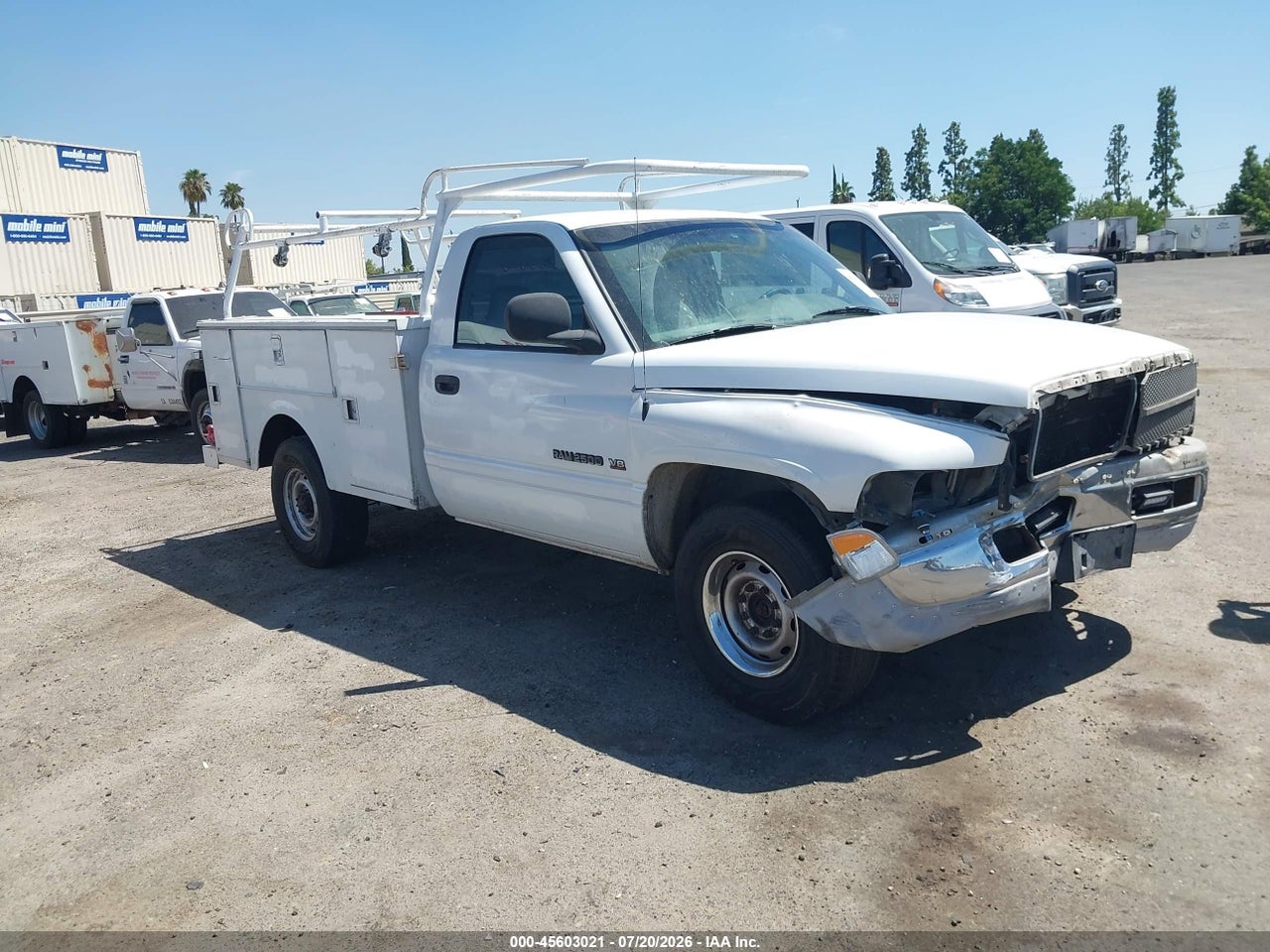 3B6KC26Z81M****** · 2001 DODGE RAM 2500 ST