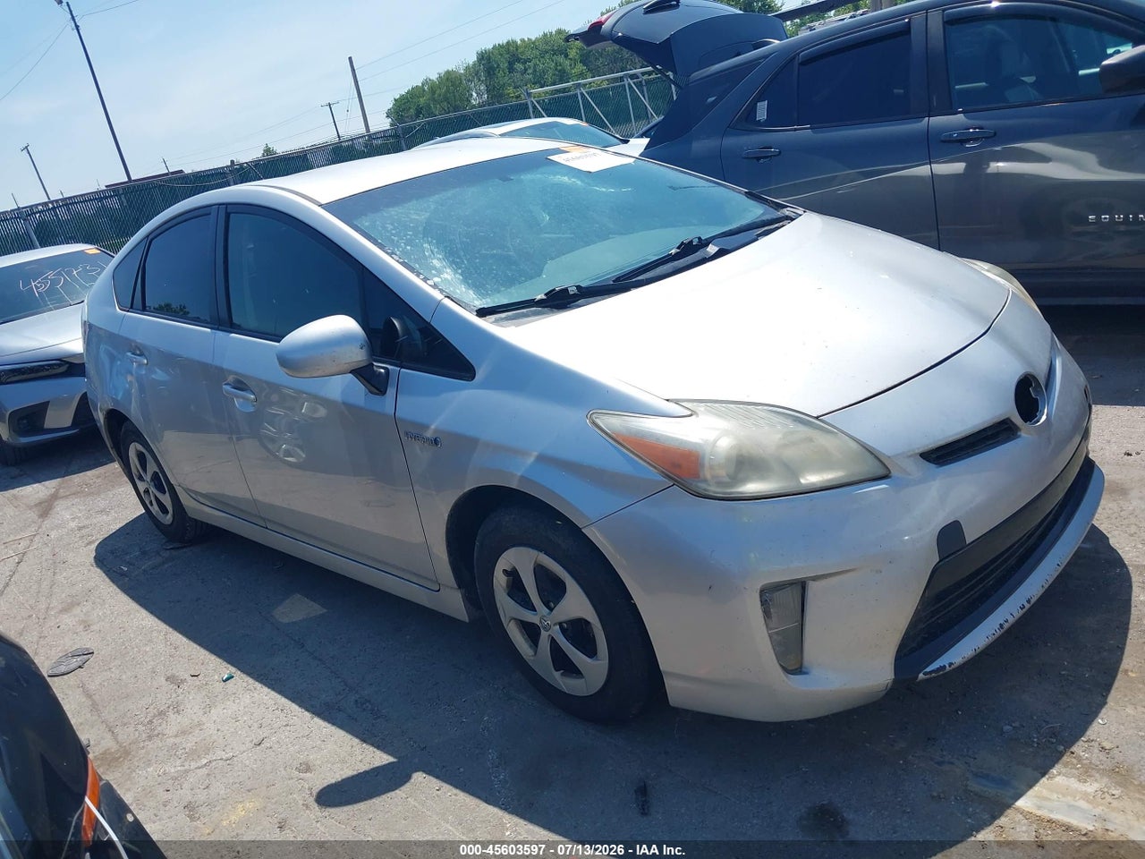 JTDKN3DU8C0****** · 2012 TOYOTA PRIUS THREE