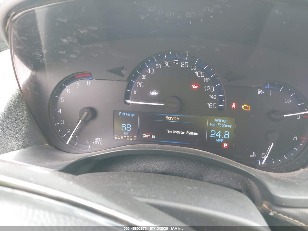 1G6AA5RX4D0****** · 2013 CADILLAC ATS STANDARD · 7/11