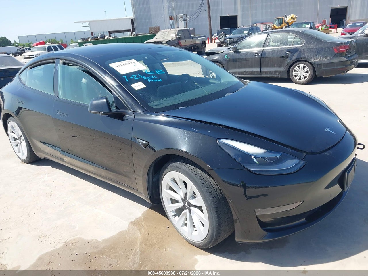 5YJ3E1EA5MF****** · 2021 TESLA MODEL 3 STANDARD RANGE PLUS REAR-WHEEL DRIVE