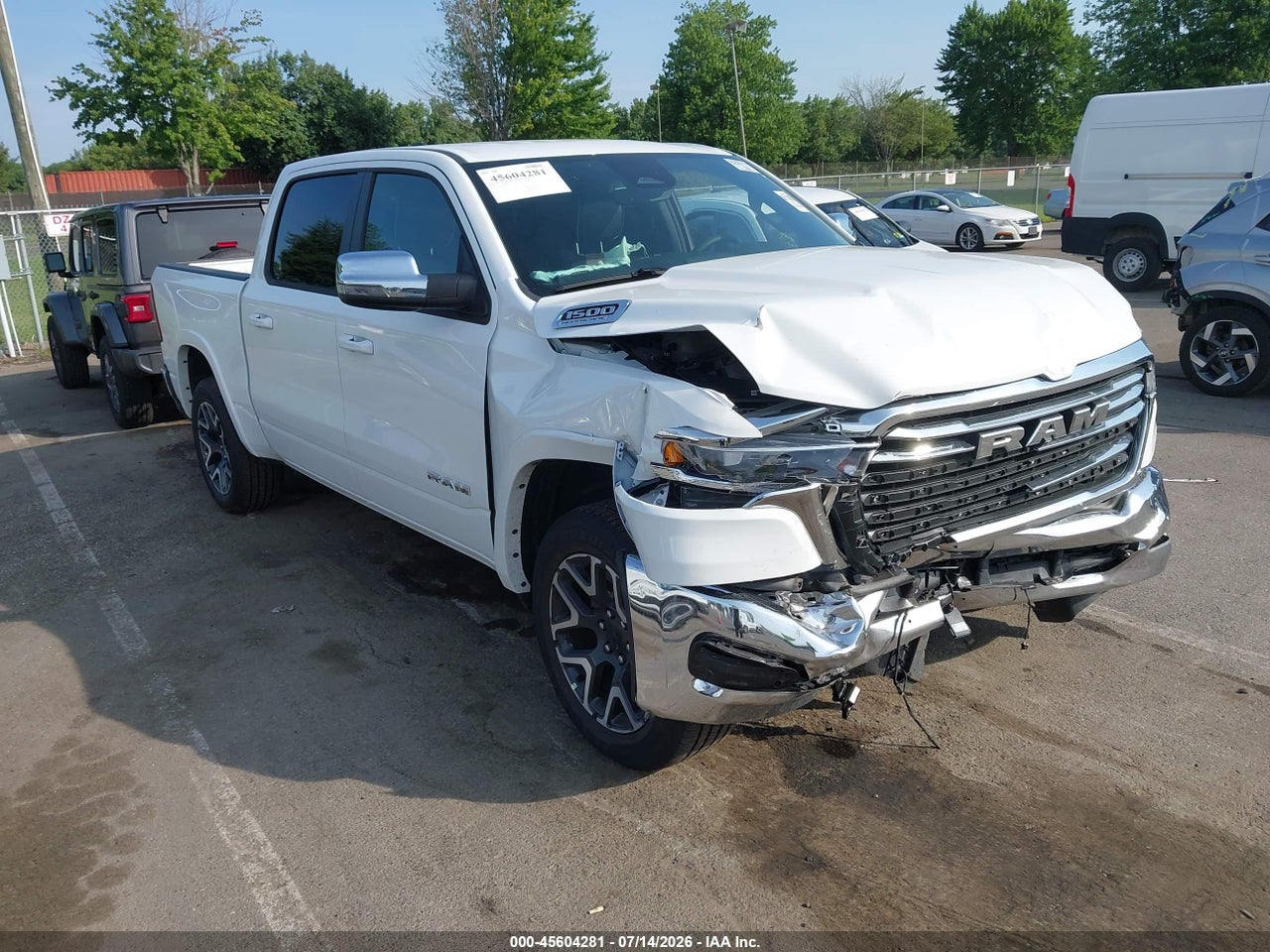 3C6SRFJPXT4****** · 2026 RAM 1500 LARAMIE  4X4 5'7 BOX