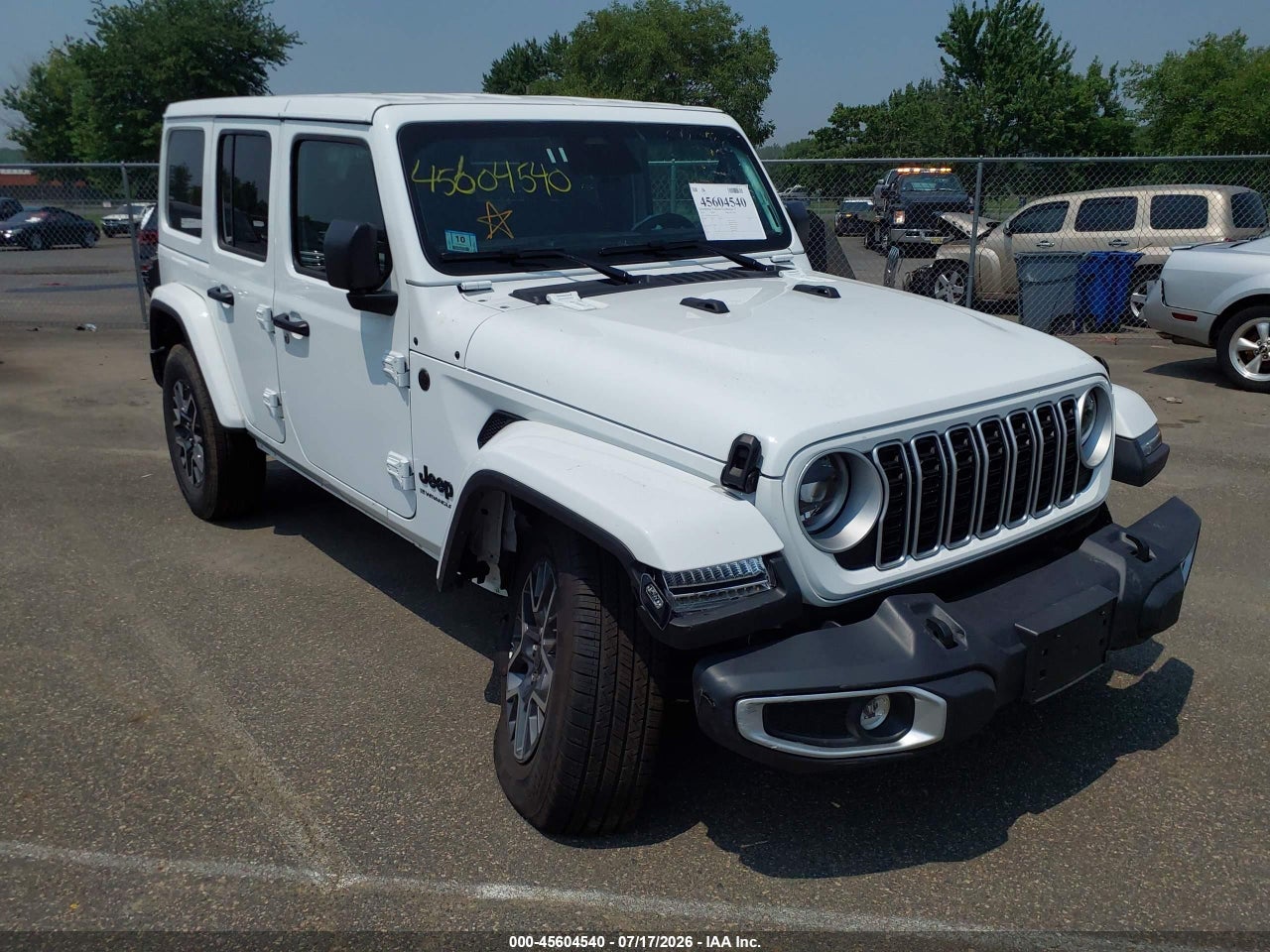 1C4PJXEN1TW****** · 2026 JEEP WRANGLER SAHARA 4X4