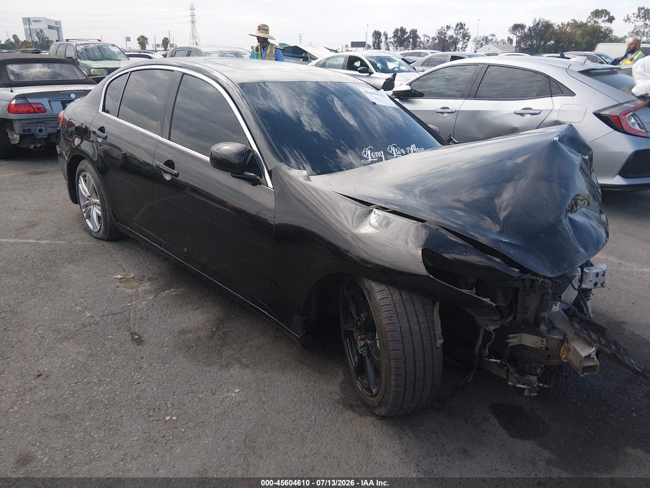 JNKBV61E38M****** · 2008 INFINITI G35 JOURNEY