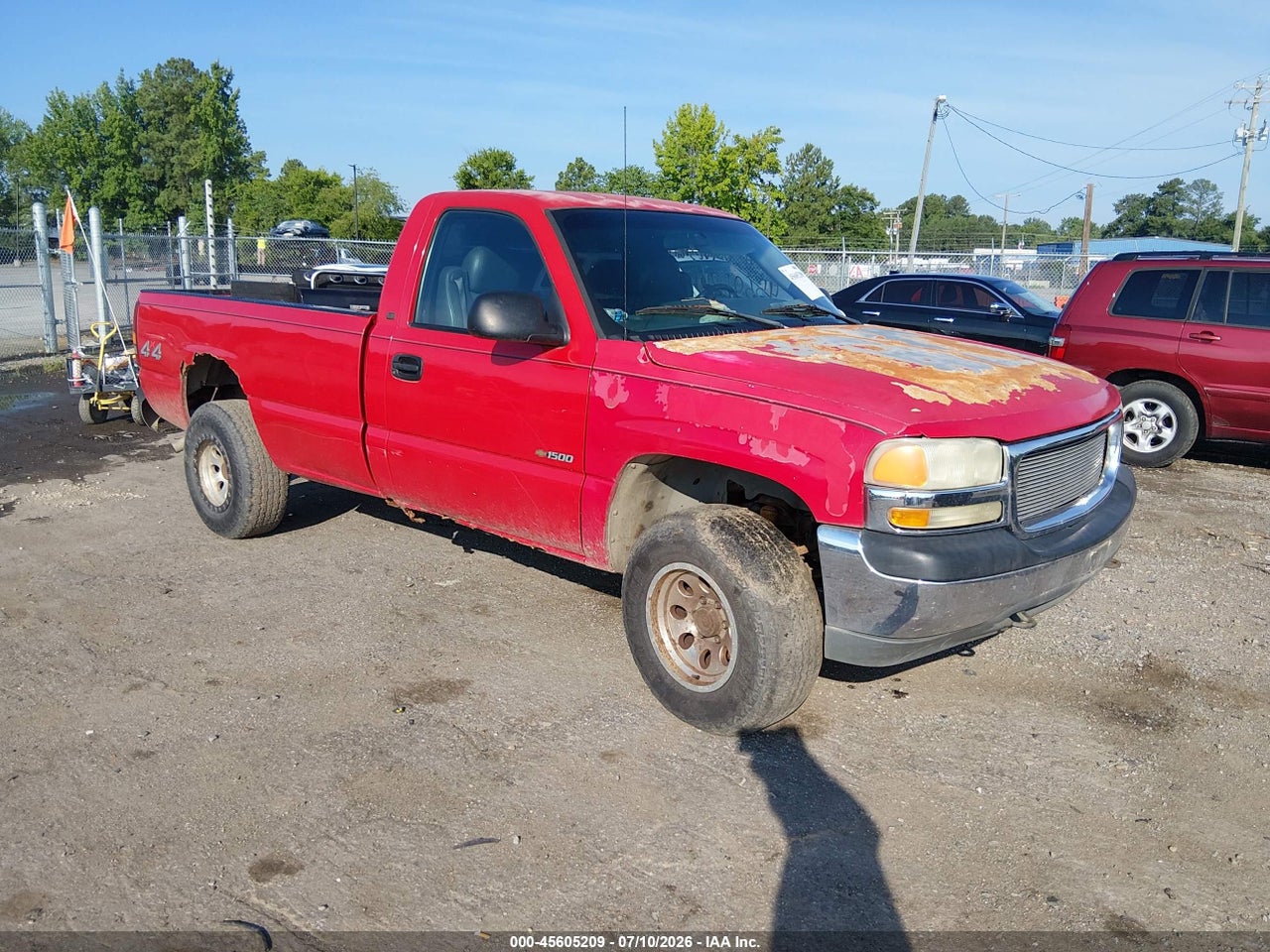 1GCEK14W2YZ****** · 2000 CHEVROLET SILVERADO 1500