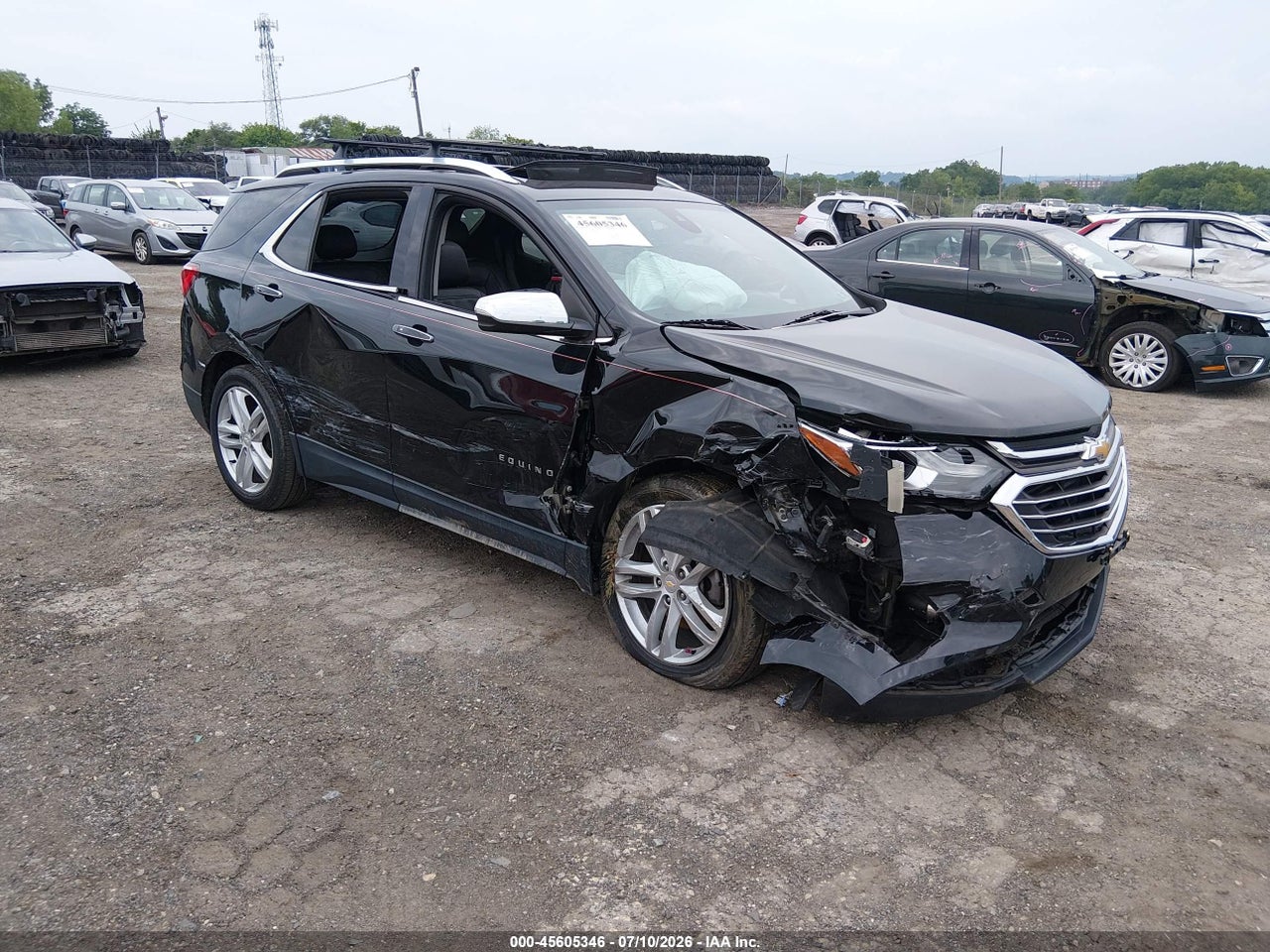 2GNAXWEX7J6****** · 2018 CHEVROLET EQUINOX PREMIER