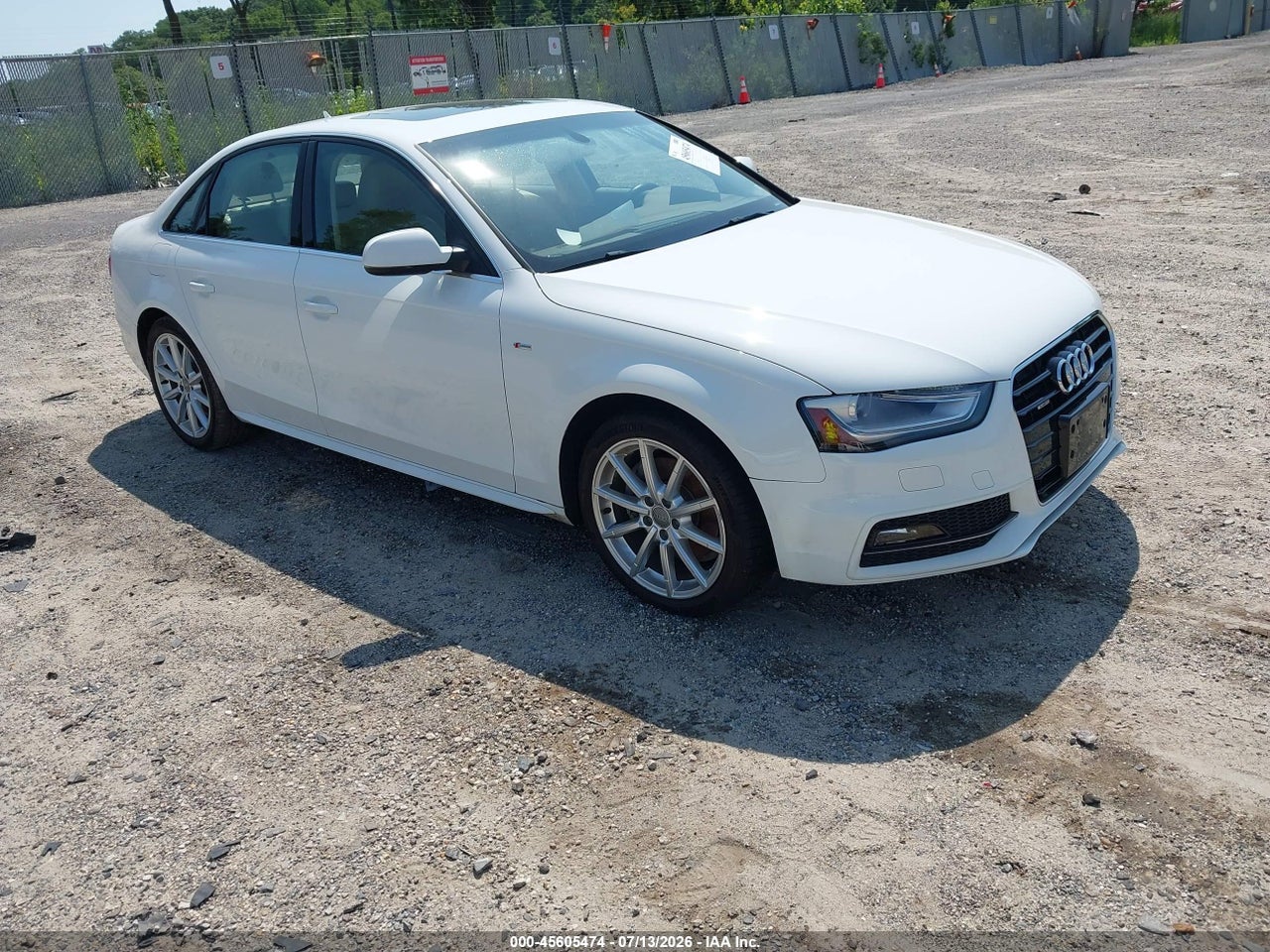 WAUFFAFL4GN****** · 2016 AUDI A4 PREMIUM PLUS