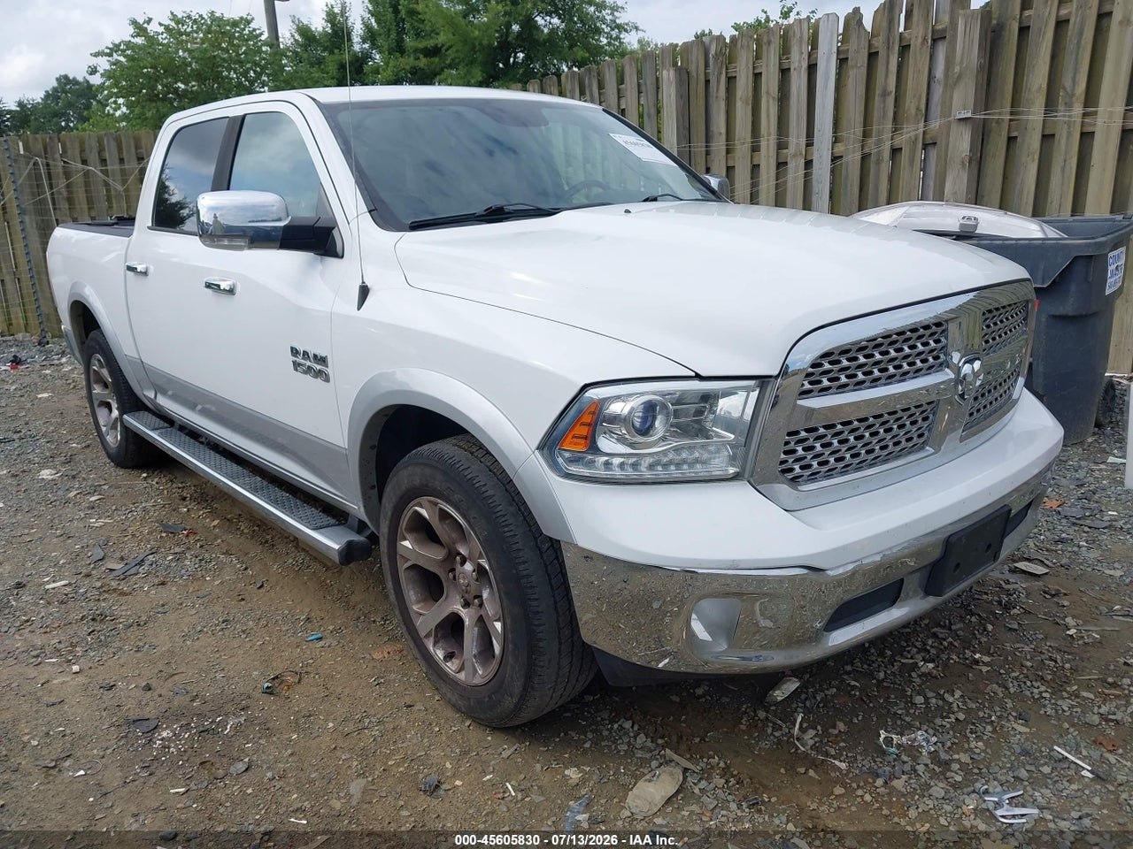 1C6RR7NG7GS****** · 2016 RAM 1500 LARAMIE