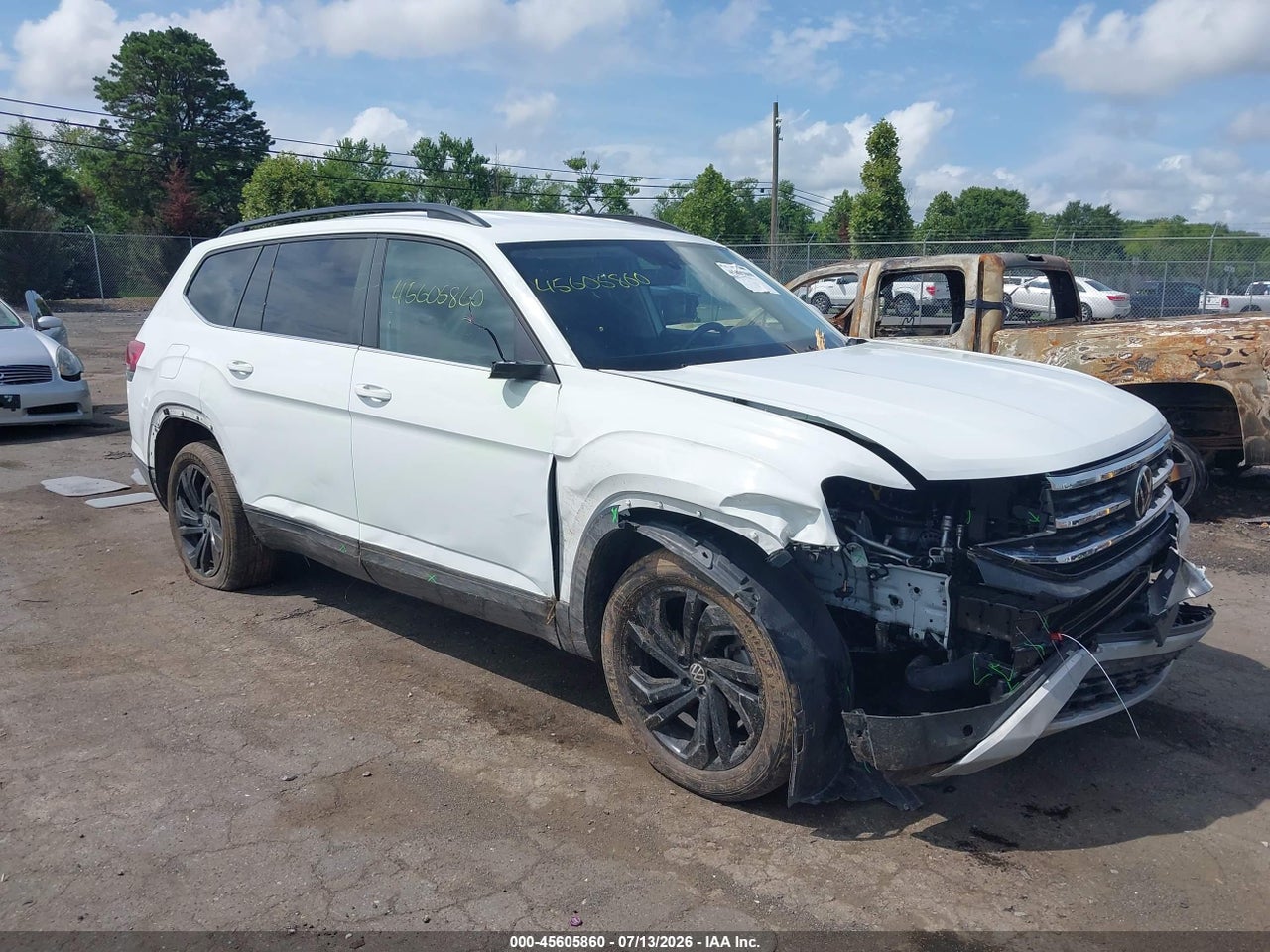 1V2HP2CA4NC****** · 2022 VOLKSWAGEN ATLAS 2.0T SE W/TECHNOLOGY