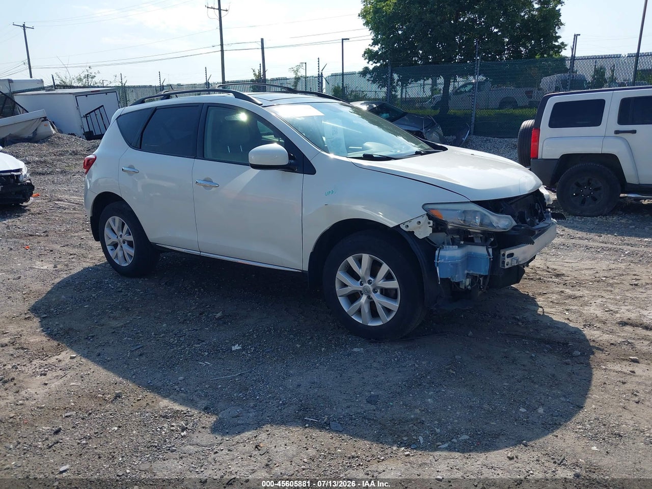 JN8AZ1MWXEW****** · 2014 NISSAN MURANO SL
