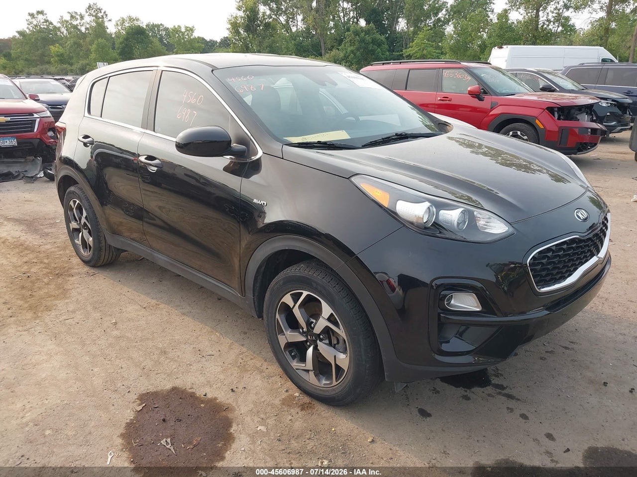 KNDPMCAC9N7****** · 2022 KIA SPORTAGE LX