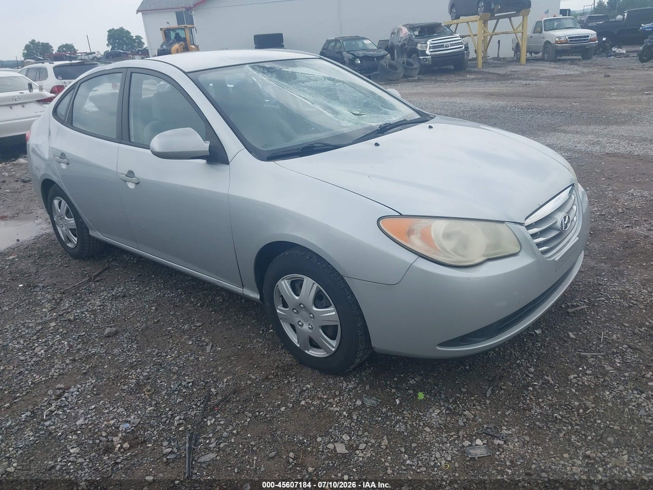 KMHDU4AD2AU****** · 2010 HYUNDAI ELANTRA BLUE
