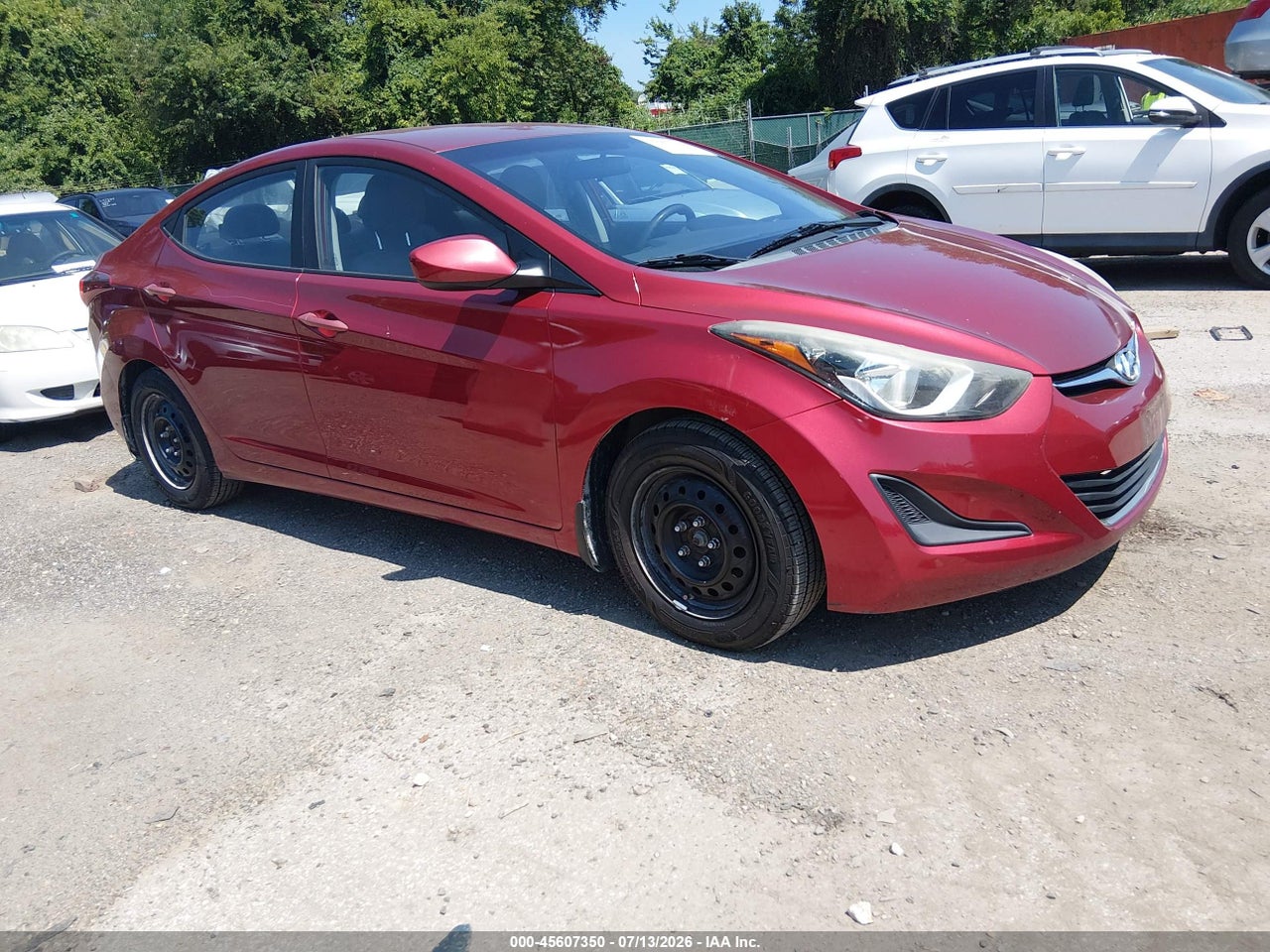 5NPDH4AE9GH****** · 2016 HYUNDAI ELANTRA SE