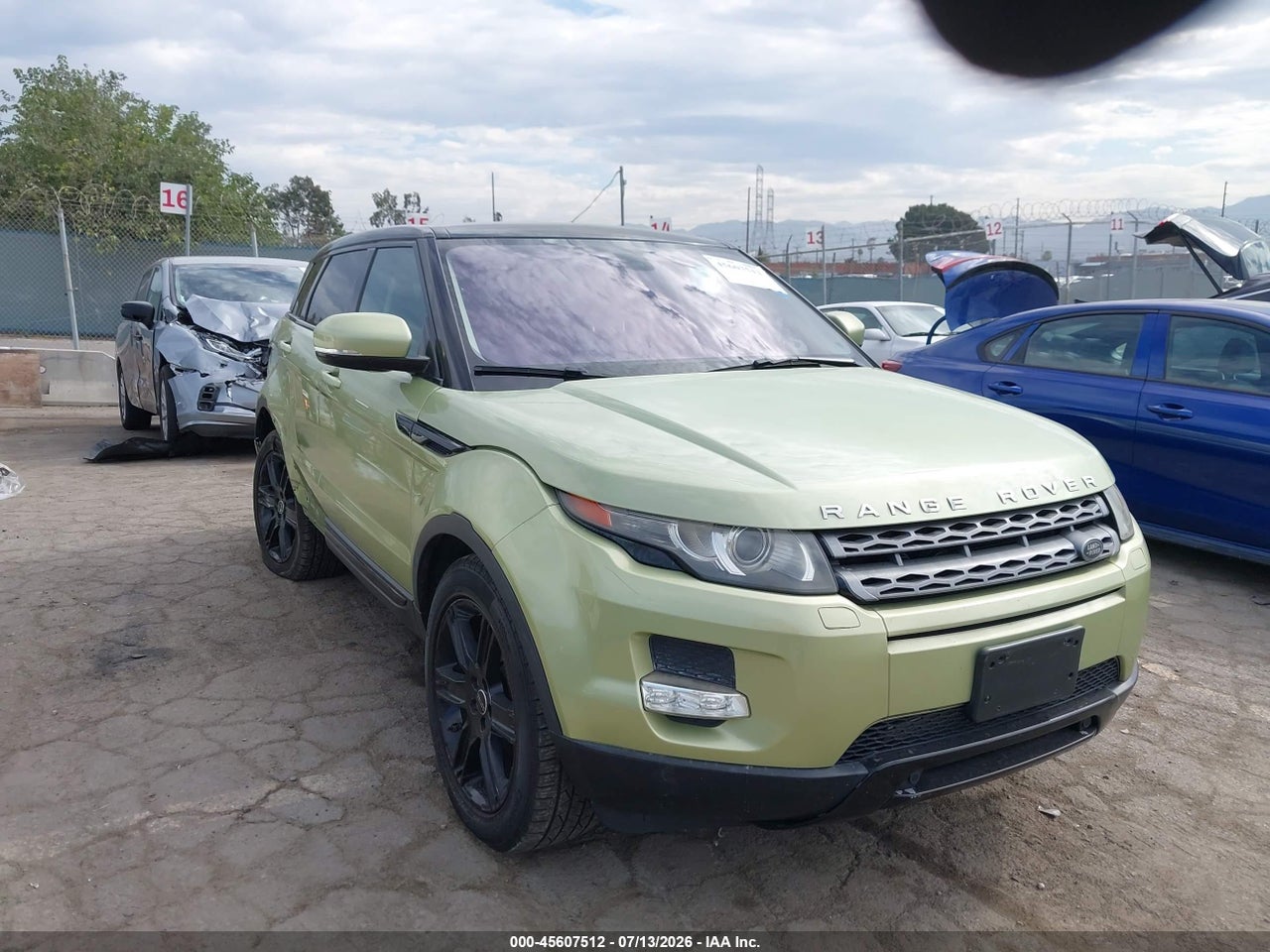 SALVP2BG2CH****** · 2012 LAND ROVER RANGE ROVER EVOQUE PURE PLUS