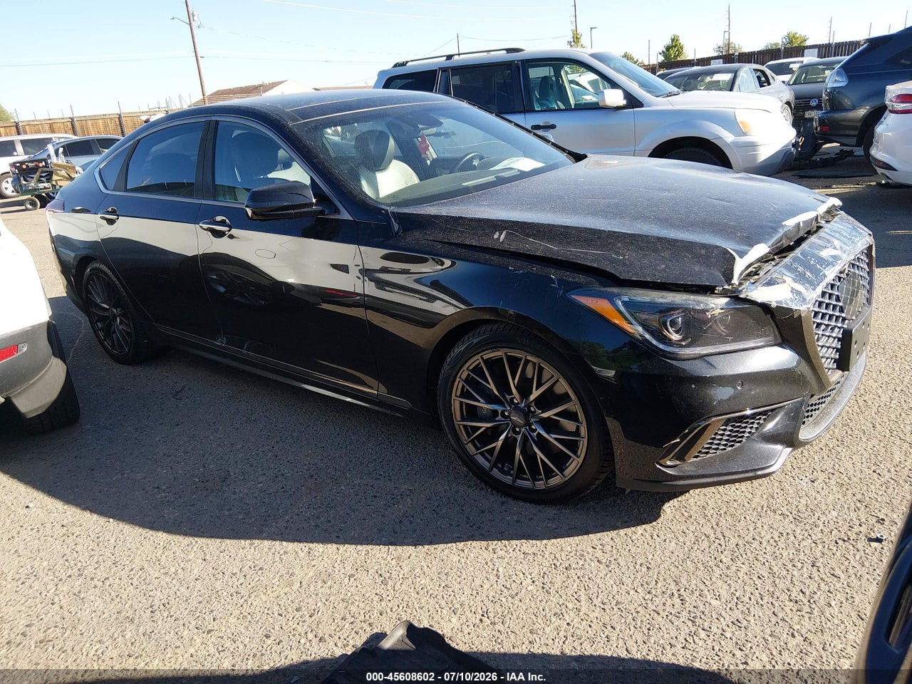 KMHGN4JB7JU****** · 2018 GENESIS G80 3.3T SPORT