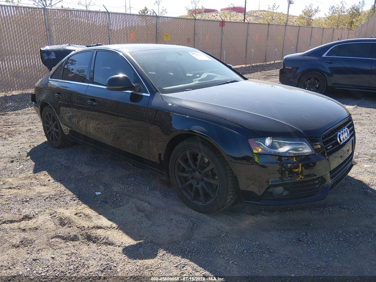 WAUSF78K69N****** · 2009 AUDI A4 2.0T PREMIUM