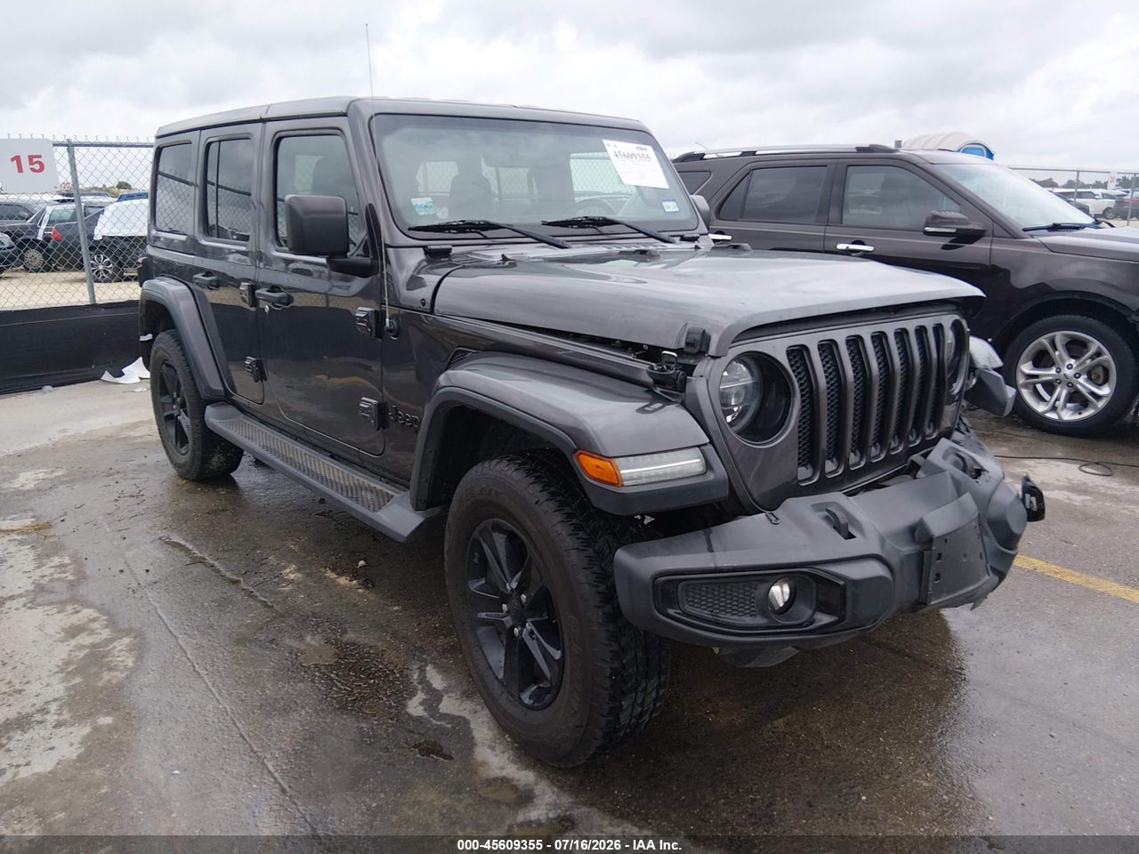 1C4HJXEN3LW****** · 2020 JEEP WRANGLER UNLIMITED SAHARA ALTITUDE 4X4