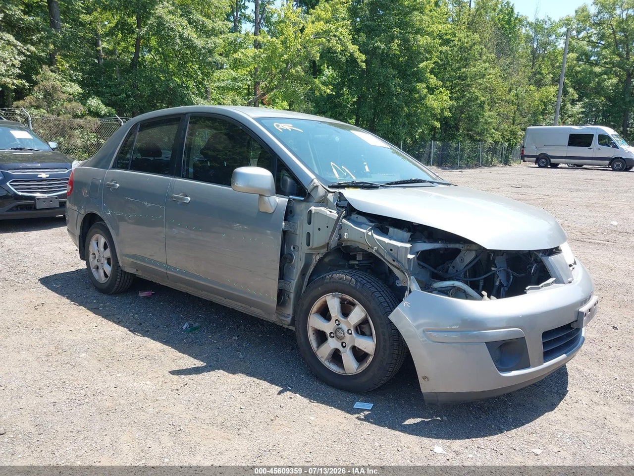 3N1BC11E57L****** · 2007 NISSAN VERSA 1.8SL