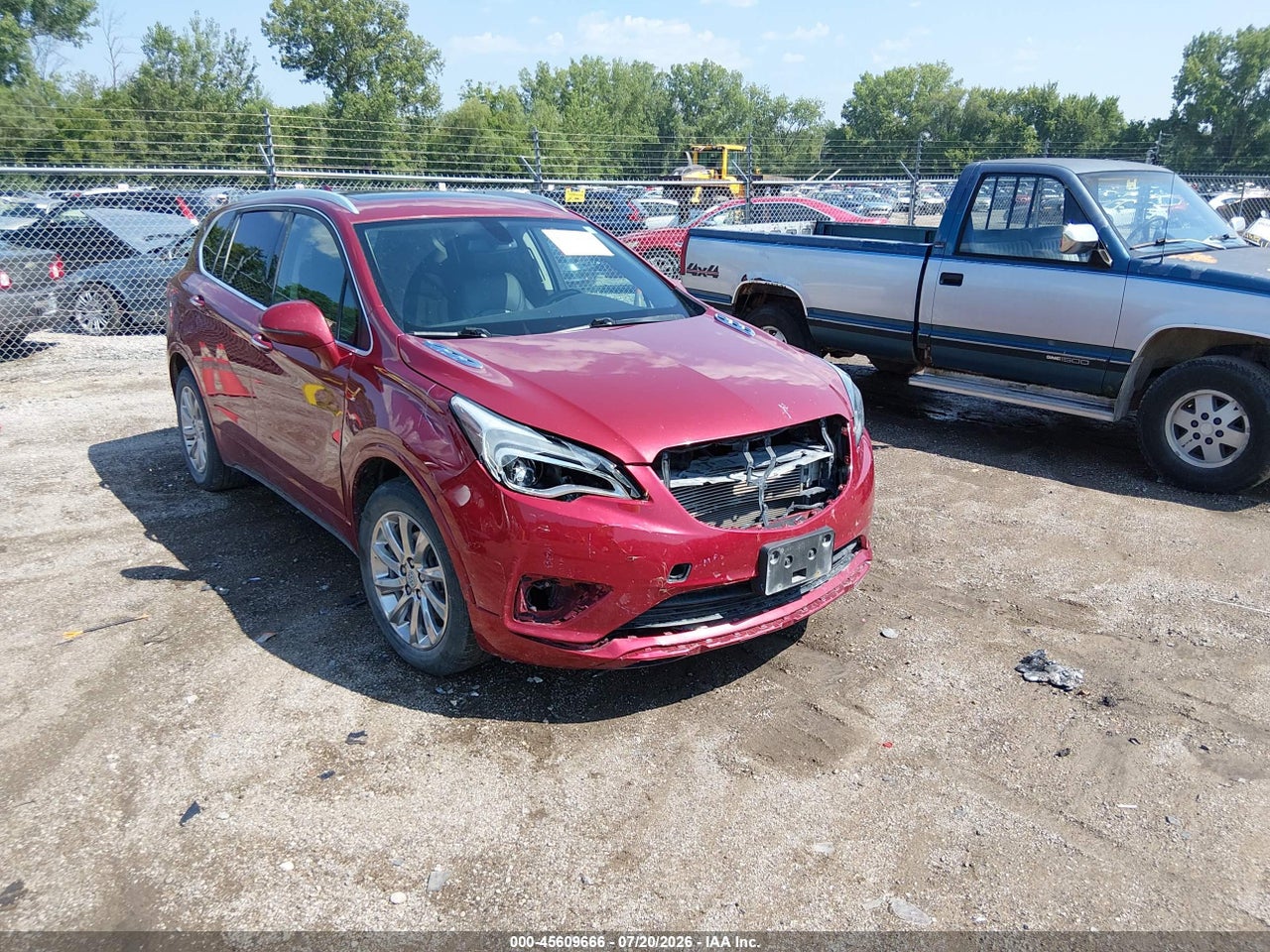 LRBFXCSA2KD****** · 2019 BUICK ENVISION FWD ESSENCE