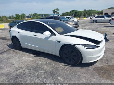 5YJ3E1EA3TF****** · 2026 TESLA MODEL 3 PREMIUM REAR-WHEEL DRIVE/REAR-WHEEL DRIVE