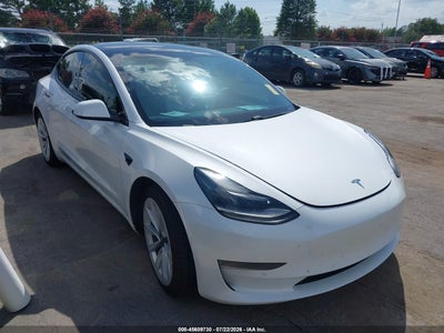 5YJ3E1EA7MF****** · 2021 TESLA MODEL 3 STANDARD RANGE PLUS REAR-WHEEL DRIVE