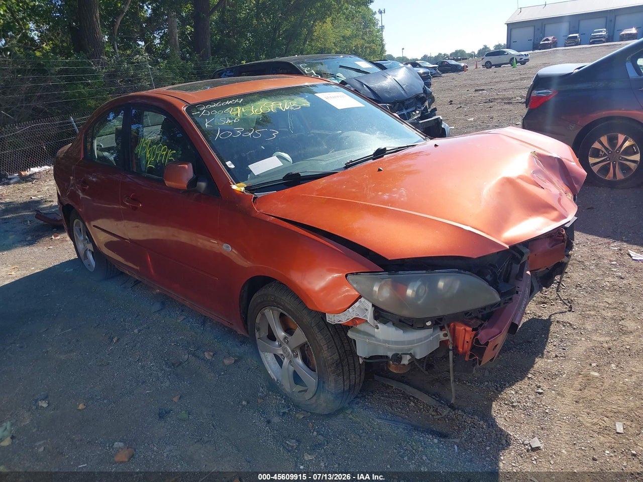 JM1BK123541****** · 2004 MAZDA MAZDA3 S