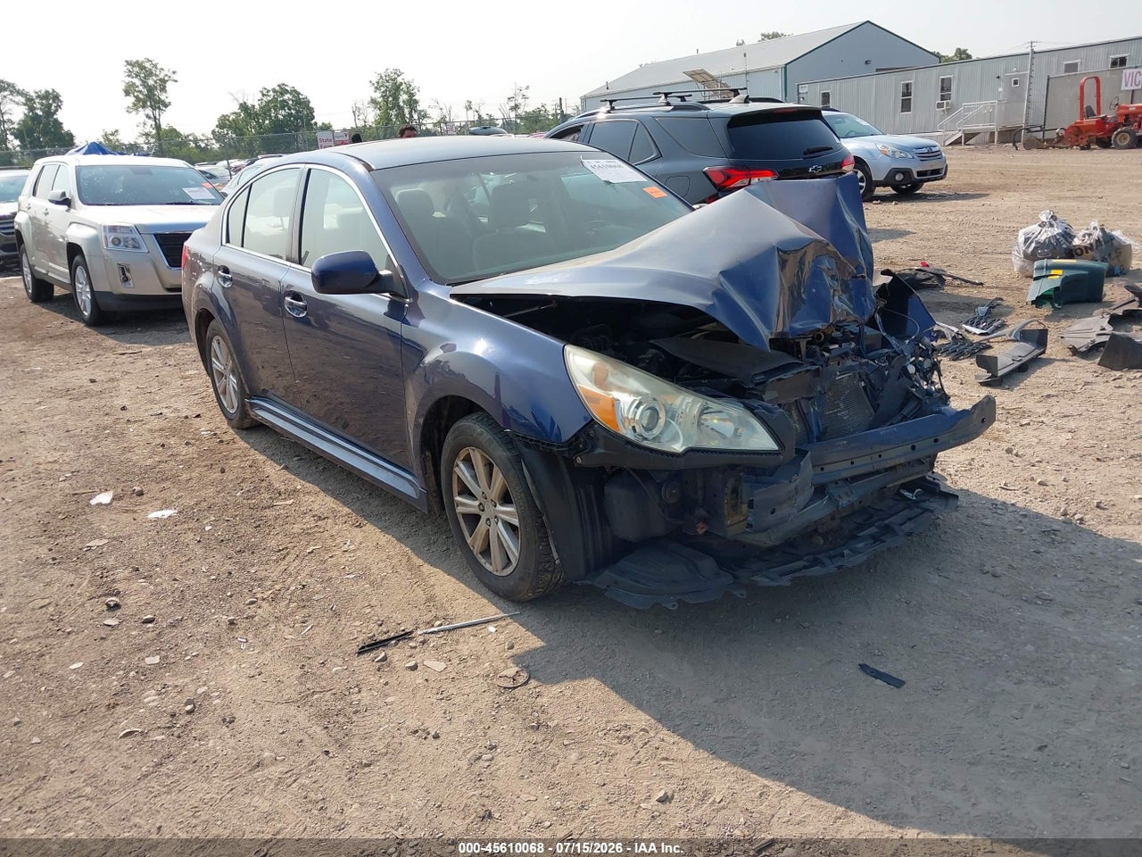 4S3BMCG66A3****** · 2010 SUBARU LEGACY 2.5I PREMIUM