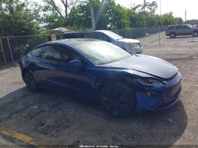 5YJ3E1EA7SF****** · 2025 TESLA MODEL 3 LONG RANGE REAR-WHEEL DRIVE/STANDARD REAR-WHEEL DRIVE
