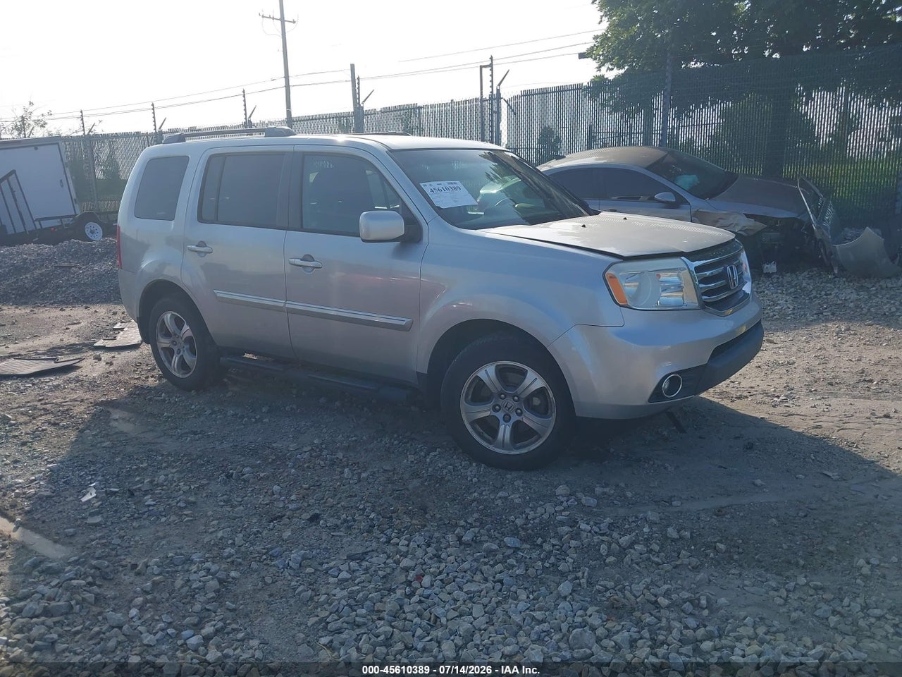 5FNYF4H50CB****** · 2012 HONDA PILOT EX-L