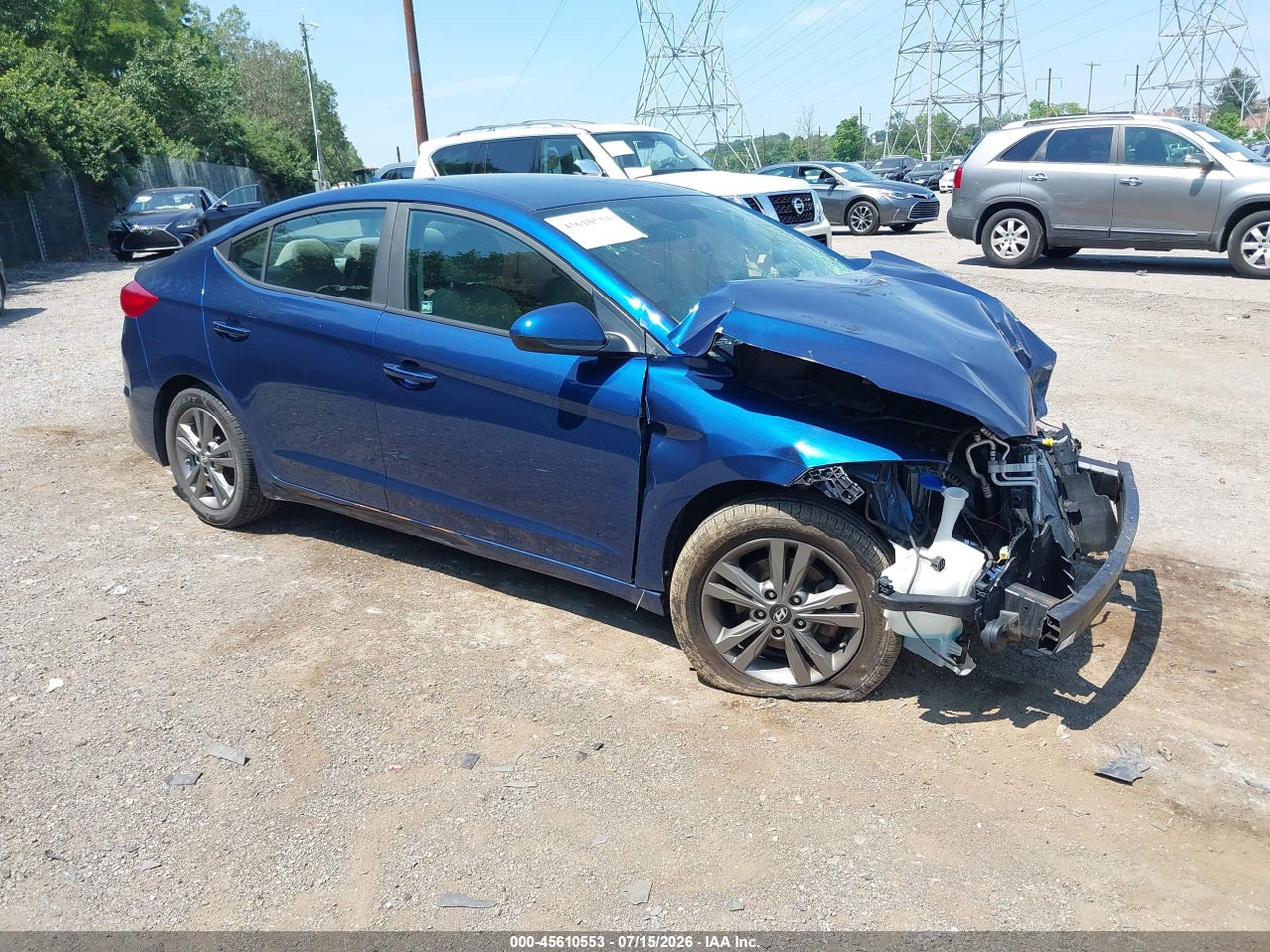 5NPD84LF3HH****** · 2017 HYUNDAI ELANTRA SE