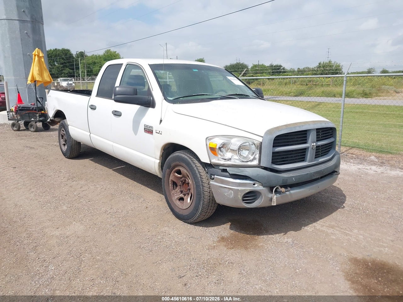 3D7KR28A67G****** · 2007 DODGE RAM 2500 ST