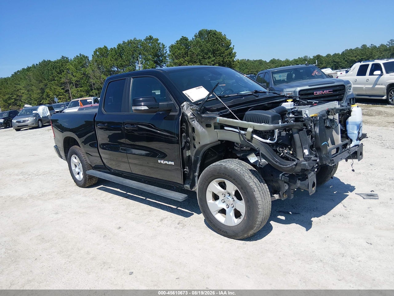 1C6SRFBTXMN****** · 2021 RAM 1500 BIG HORN  4X4 6'4 BOX