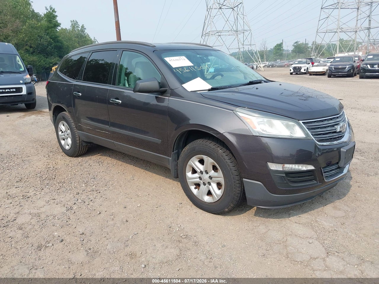 1GNKVFKD2DJ****** · 2013 CHEVROLET TRAVERSE LS