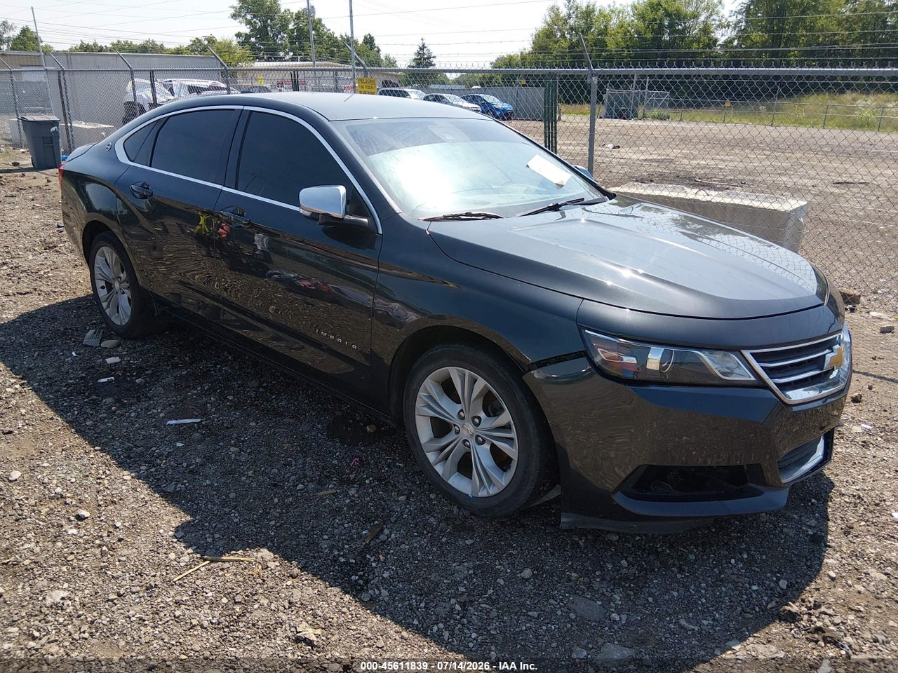 2G1125S30F9****** · 2015 CHEVROLET IMPALA 2LT