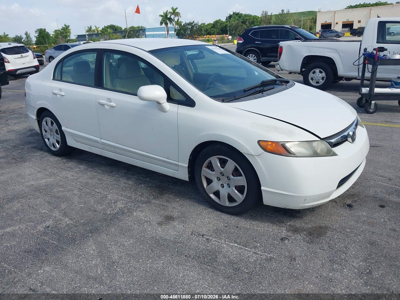 1HGFA16577L****** · 2007 HONDA CIVIC LX
