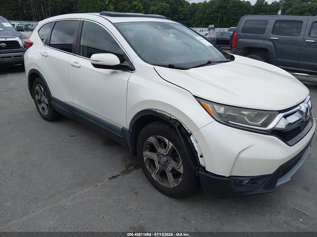 5J6RW1H87HL****** · 2017 HONDA CR-V EX-L/EX-L NAVI