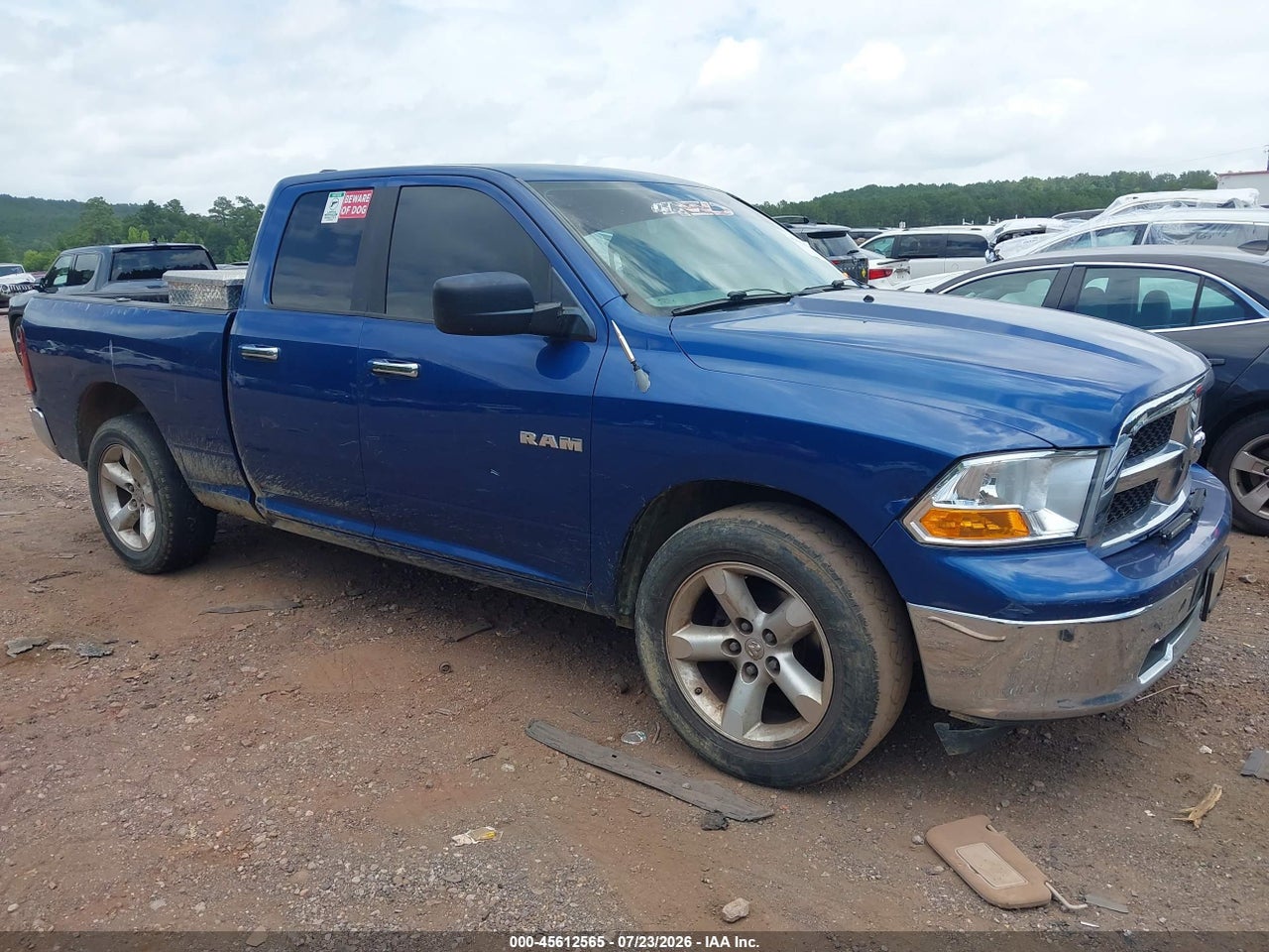1D3HB18P39S****** · 2009 DODGE RAM 1500 SLT/SPORT/TRX