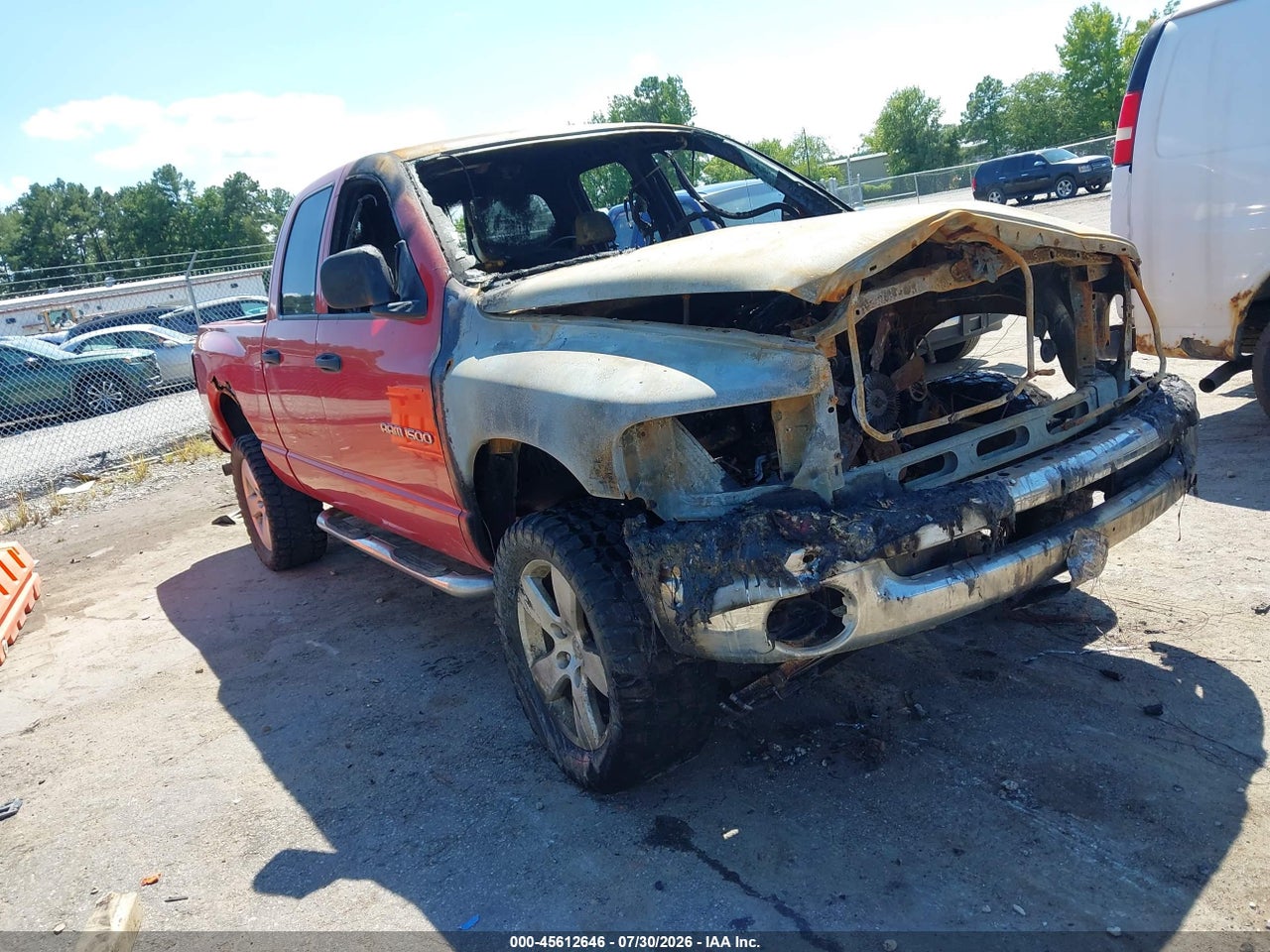 1D7HU18Z43S****** · 2003 DODGE RAM 1500 SLT/LARAMIE/ST