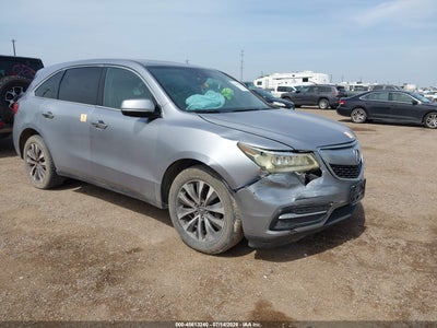 5FRYD3H40GB****** · 2016 ACURA MDX TECHNOLOGY   ACURAWATCH PLUS PACKAGES/TECHNOLOGY PACKAGE