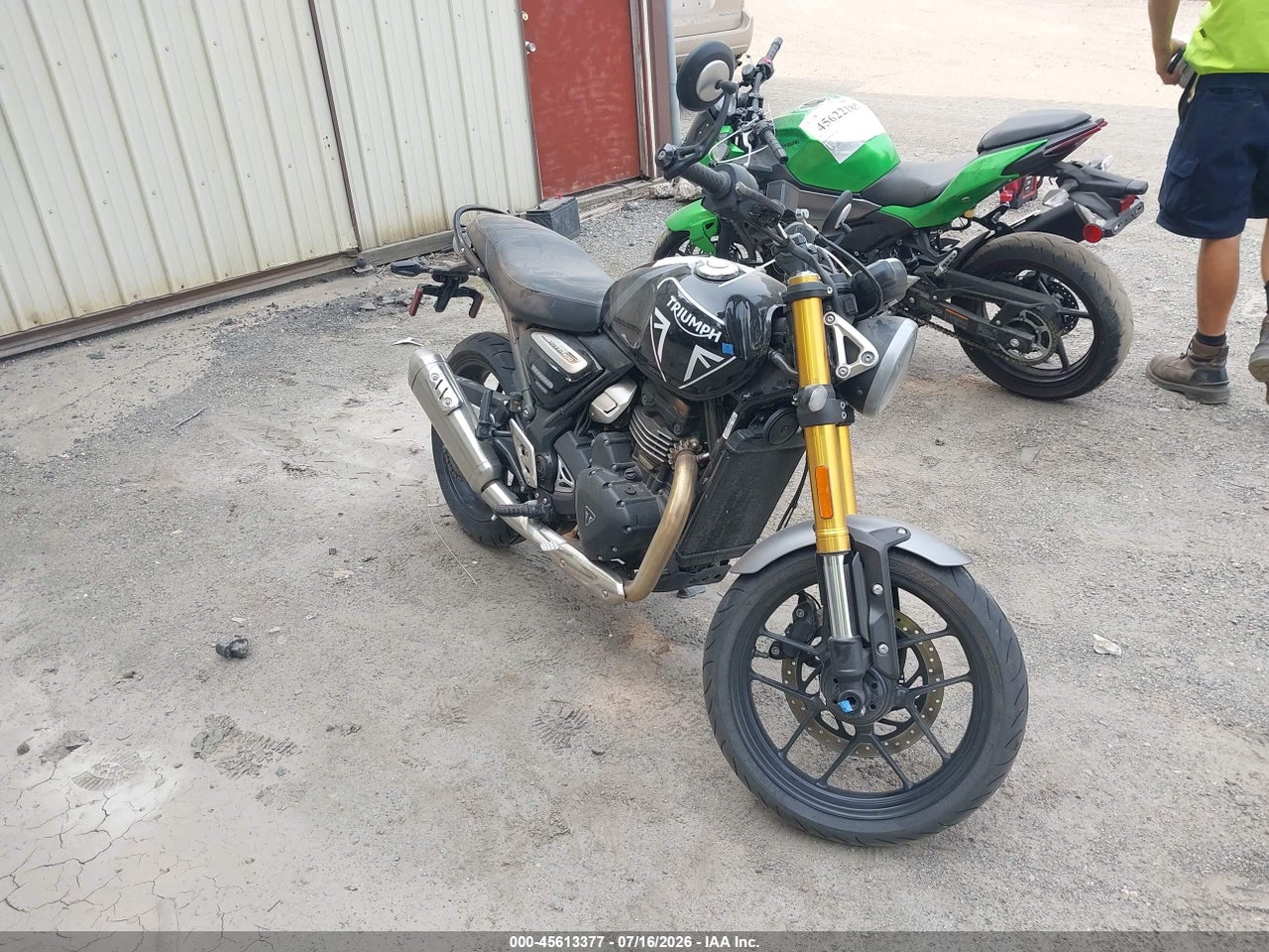 SMTT127Y0SN****** · 2025 TRIUMPH MOTORCYCLE SPEED 400