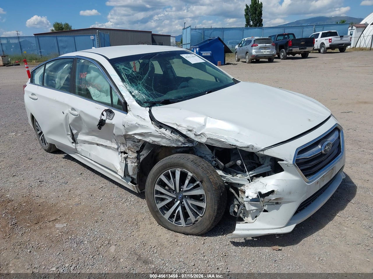 4S3BNAF65K3****** · 2019 SUBARU LEGACY 2.5I PREMIUM