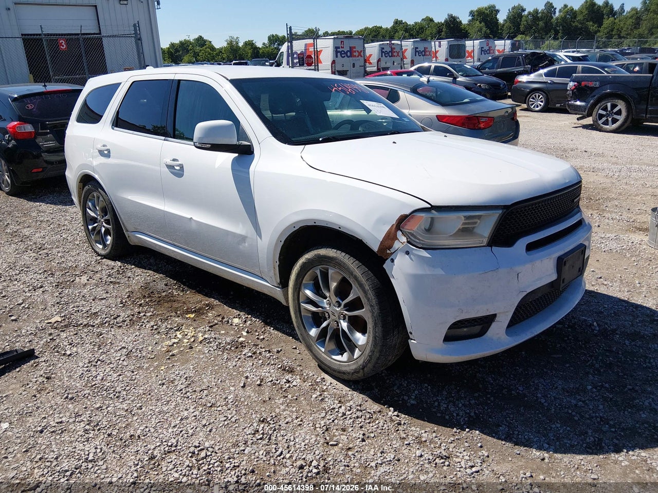 1C4RDHDG1KC****** · 2019 DODGE DURANGO GT PLUS RWD