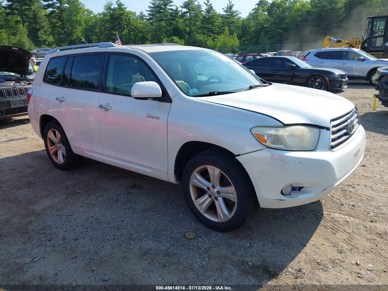 JTEES42A082****** · 2008 TOYOTA HIGHLANDER LIMITED