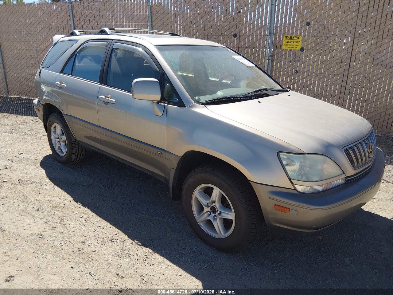 JTJHF10U010****** · 2001 LEXUS RX 300